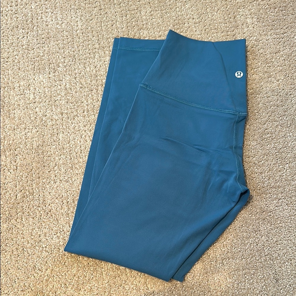 Teal High-Waisted Leggings Lulu Aligns